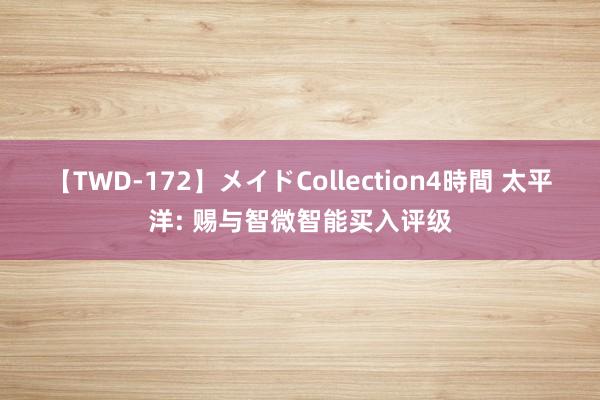 【TWD-172】メイドCollection4時間 太平洋: 赐与智微智能买入评级