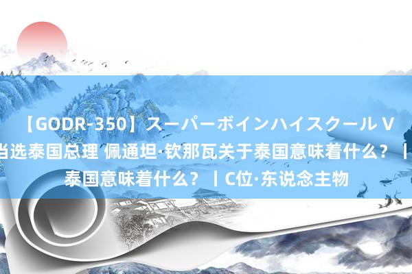 【GODR-350】スーパーボインハイスクール VOL.1 他信之女当选泰国总理 佩通坦·钦那瓦关于泰国意味着什么？丨C位·东说念主物