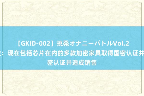 【GKID-002】挑発オナニーバトルVol.2 云涌科技：现在包括芯片在内的多款加密家具取得国密认证并造成销售