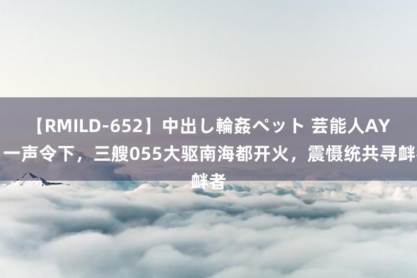 【RMILD-652】中出し輪姦ペット 芸能人AYA 一声令下，三艘055大驱南海都开火，震慑统共寻衅者